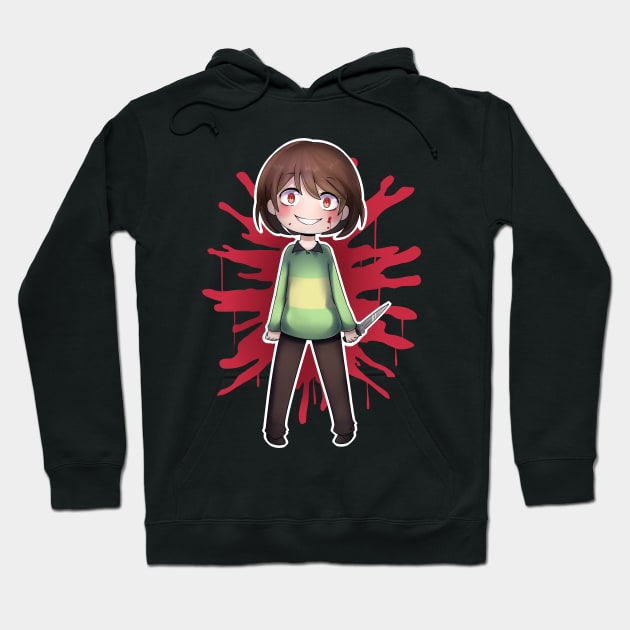 Undertale - Chara Hoodie by chunky